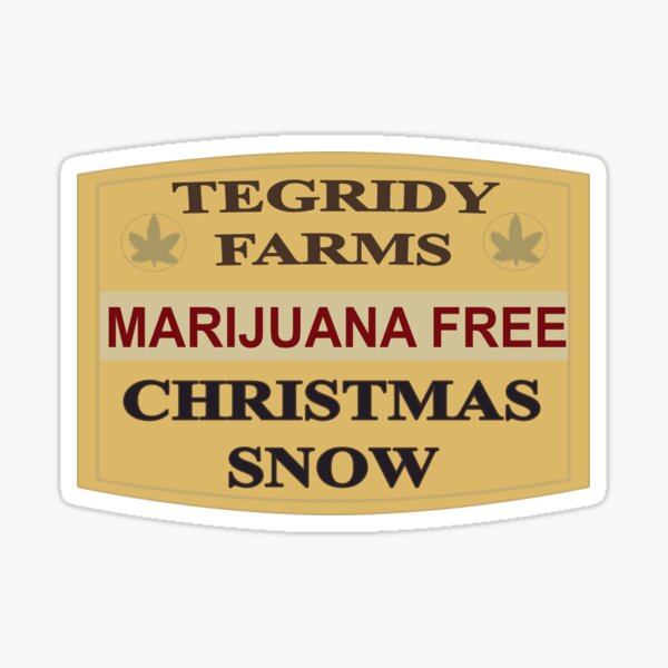 Artikelvorschau, Tegridy Farms – Marihuanafreier Weihnachtsschnee entworfen und verkauft von Iskybibblle.