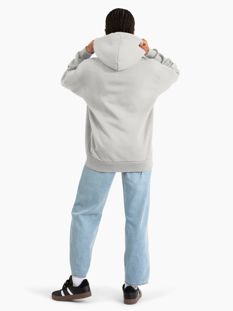 Aperçu 5 sur 6. Sweat à capuche oversize premium avec l'œuvre Restez confortable créée et vendue par JuneFisher.