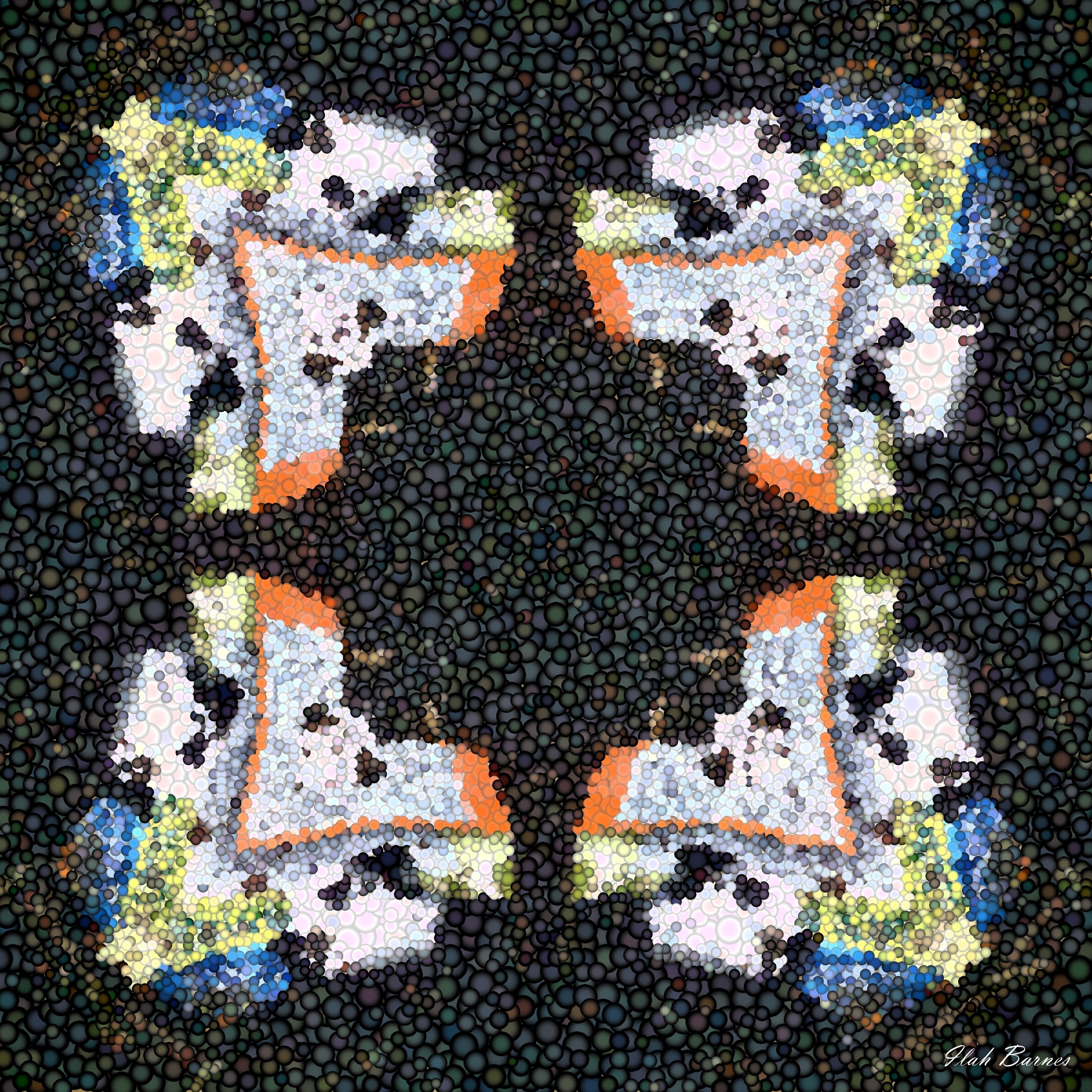 S mud bubble Mud Bubble Mandala