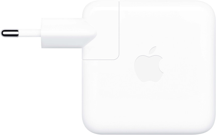 Apple 70W usb C Power Adapter Wit linkerkant