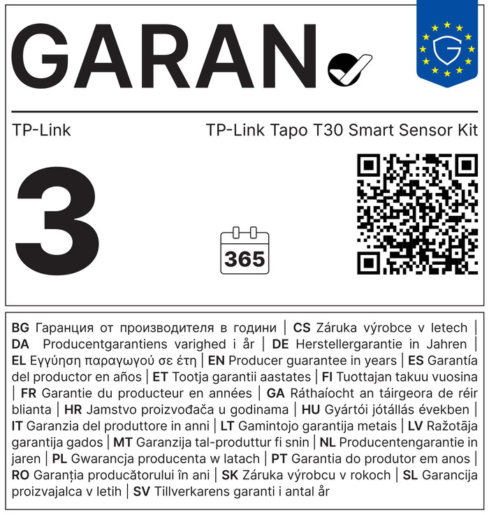 TP-Link Tapo T30 Smart Sensor Kit