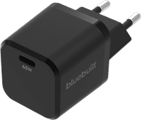 BlueBuilt 65W GaN Usb C Oplader Zwart