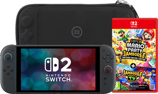 Nintendo Switch 2 (2026) + Super Mario Party Jamboree + BlueBuilt House de Protection