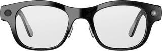HTC VIVE Eagle AI Glasses Photochromic Rectangular Black