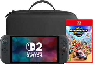 Nintendo Switch 2 (2026)) + Mario Kart World + BlueBuilt Étui de Transport