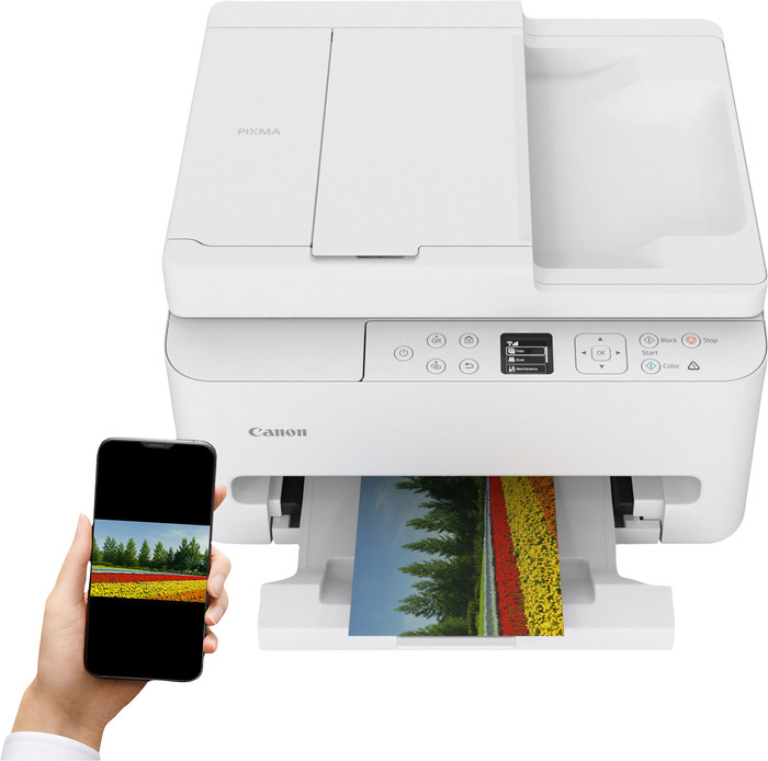 Canon PIXMA TS7550i product in use