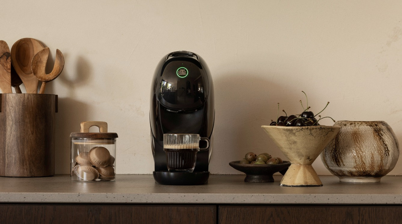 Highlighted Dolce Gusto machine