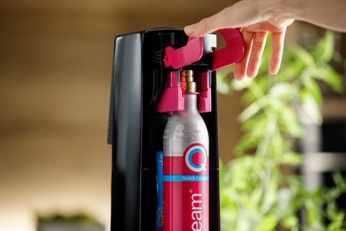 SodaStream TERRA Black product in use