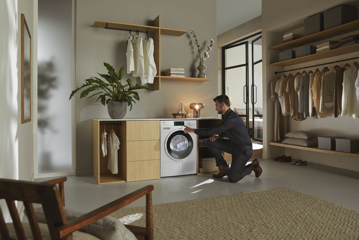 Miele TSL 783 WP EcoSpeed & Steam product in gebruik