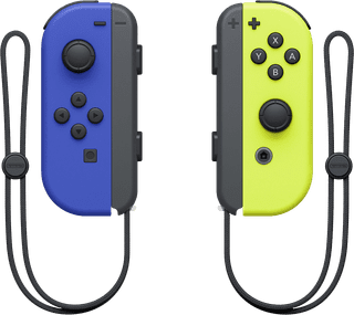 Nintendo Switch Joy-Con set Blauw/Neon Geel