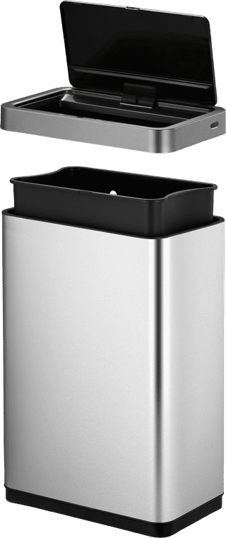 EKO Mirage X Sensor 47 Liter Mat Roestvrijstaal