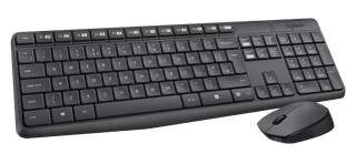Logitech MK235 Wireless Keyboard and Mouse QWERTY