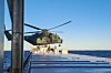 Tactical Transport Helicopter used by the Finnish Defence Forces drops