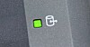 Disk indicator light