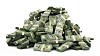 Pile of money