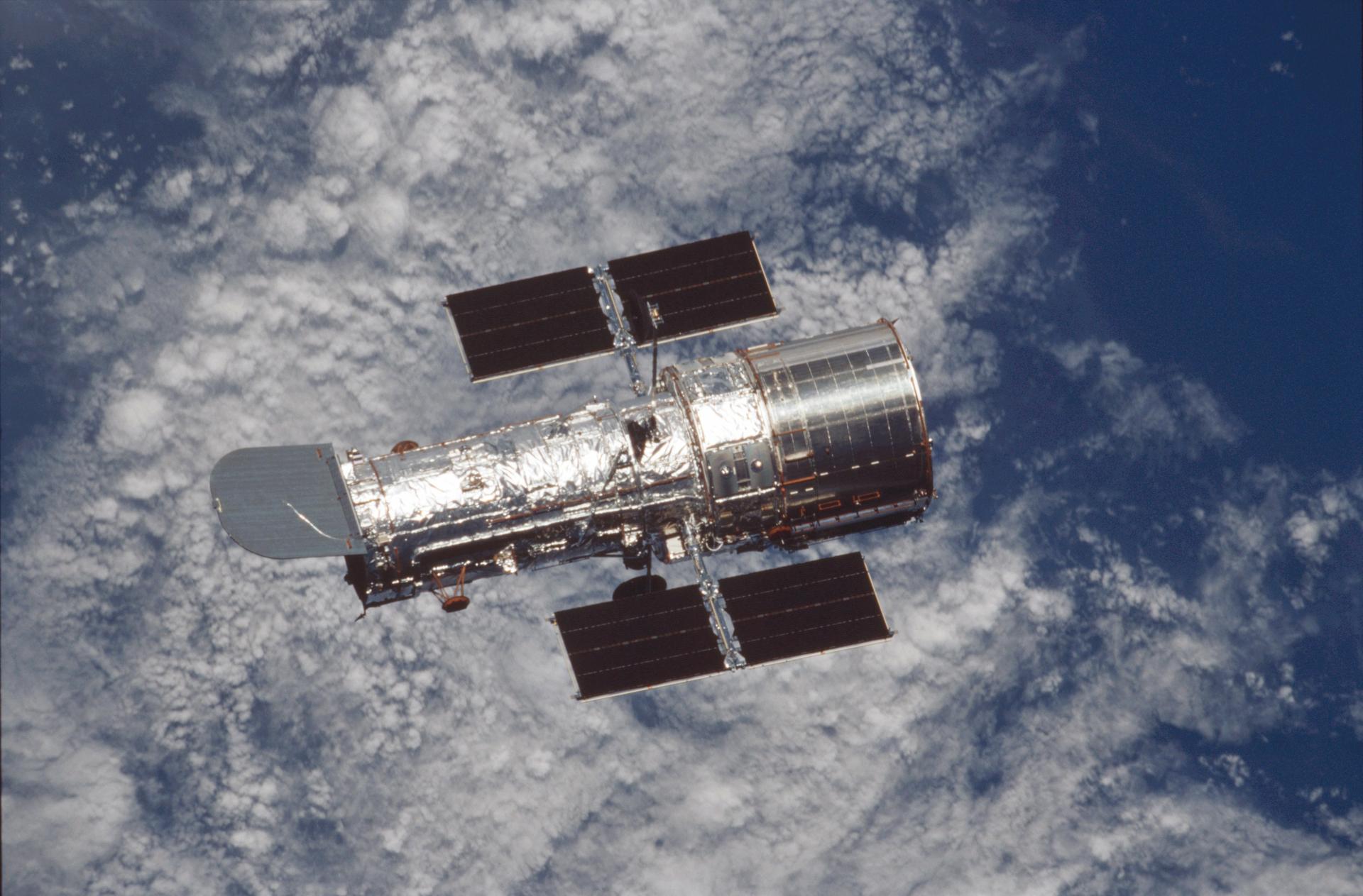 Hubble Space Telescope returning to its normal routine in flight