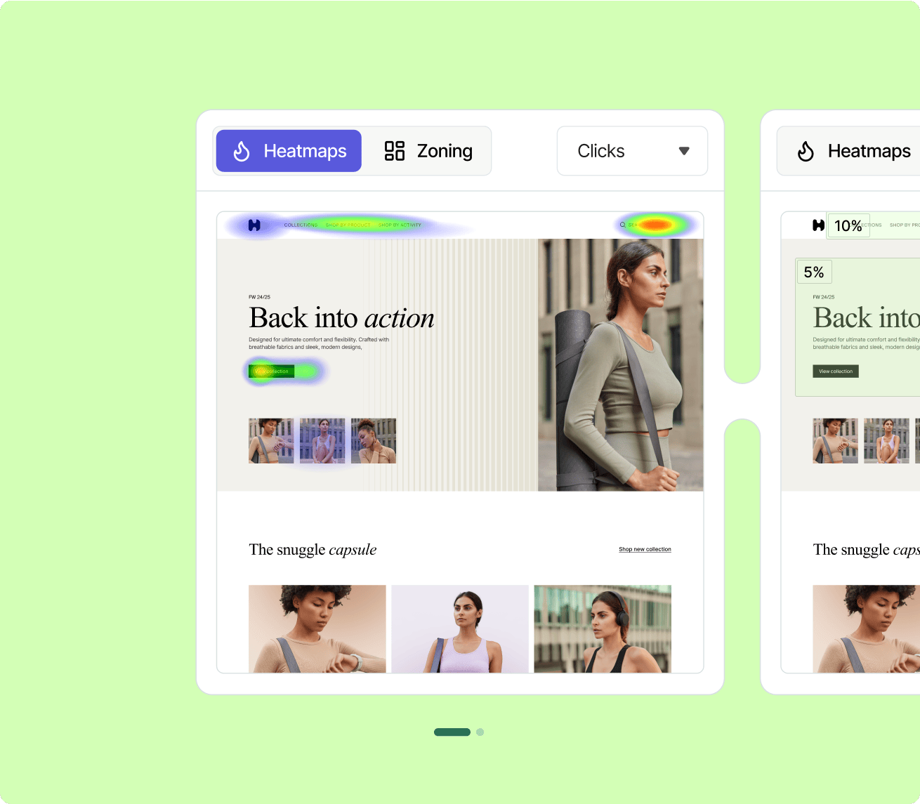 Experience Analytics — Heatmaps