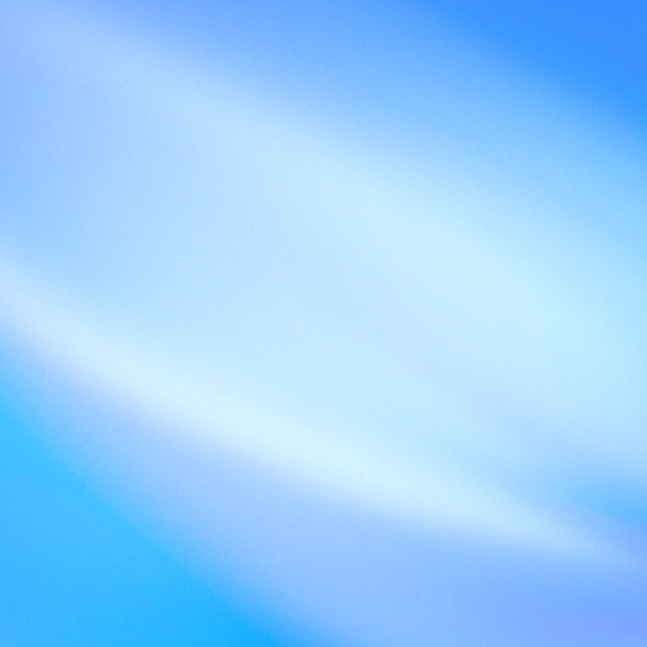 Pale blue waves blend across a bright blue background.