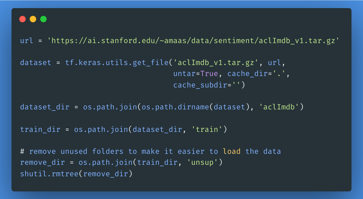Google Bert Code Sample 2