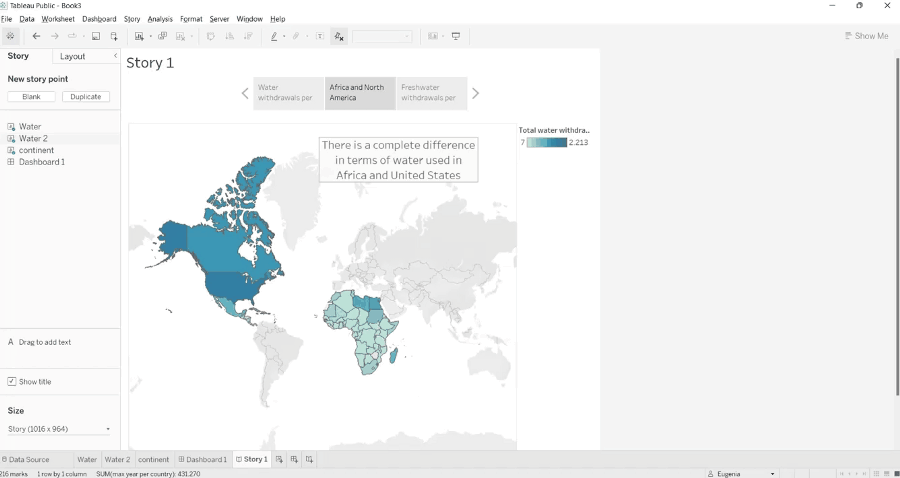 Saving your Work in Tableau Screenshot