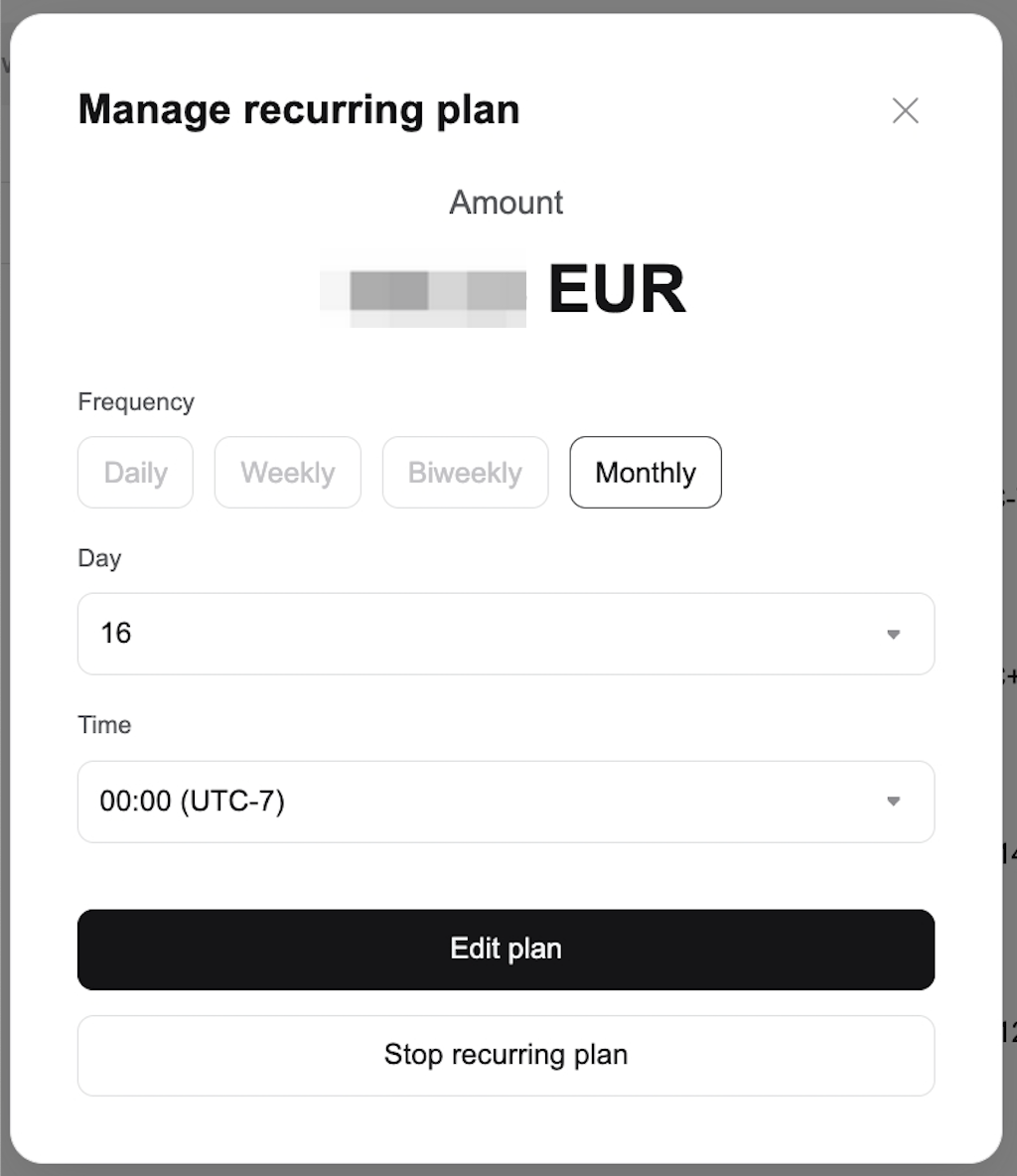 How to buy crypto with Recurring Buy on Bitget?