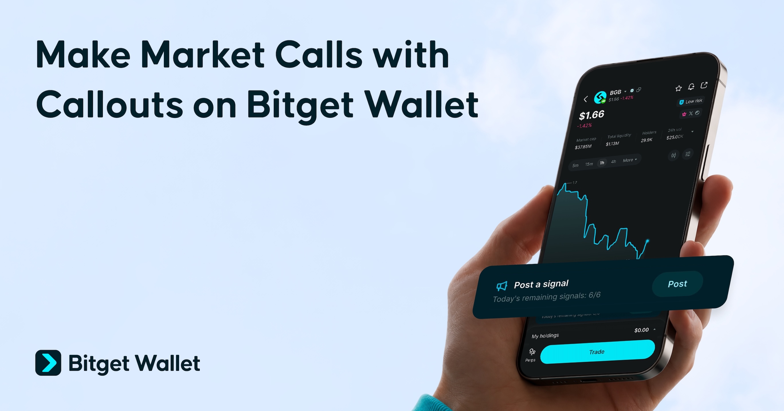 Make Market Calls with Callouts on Bitget Wallet