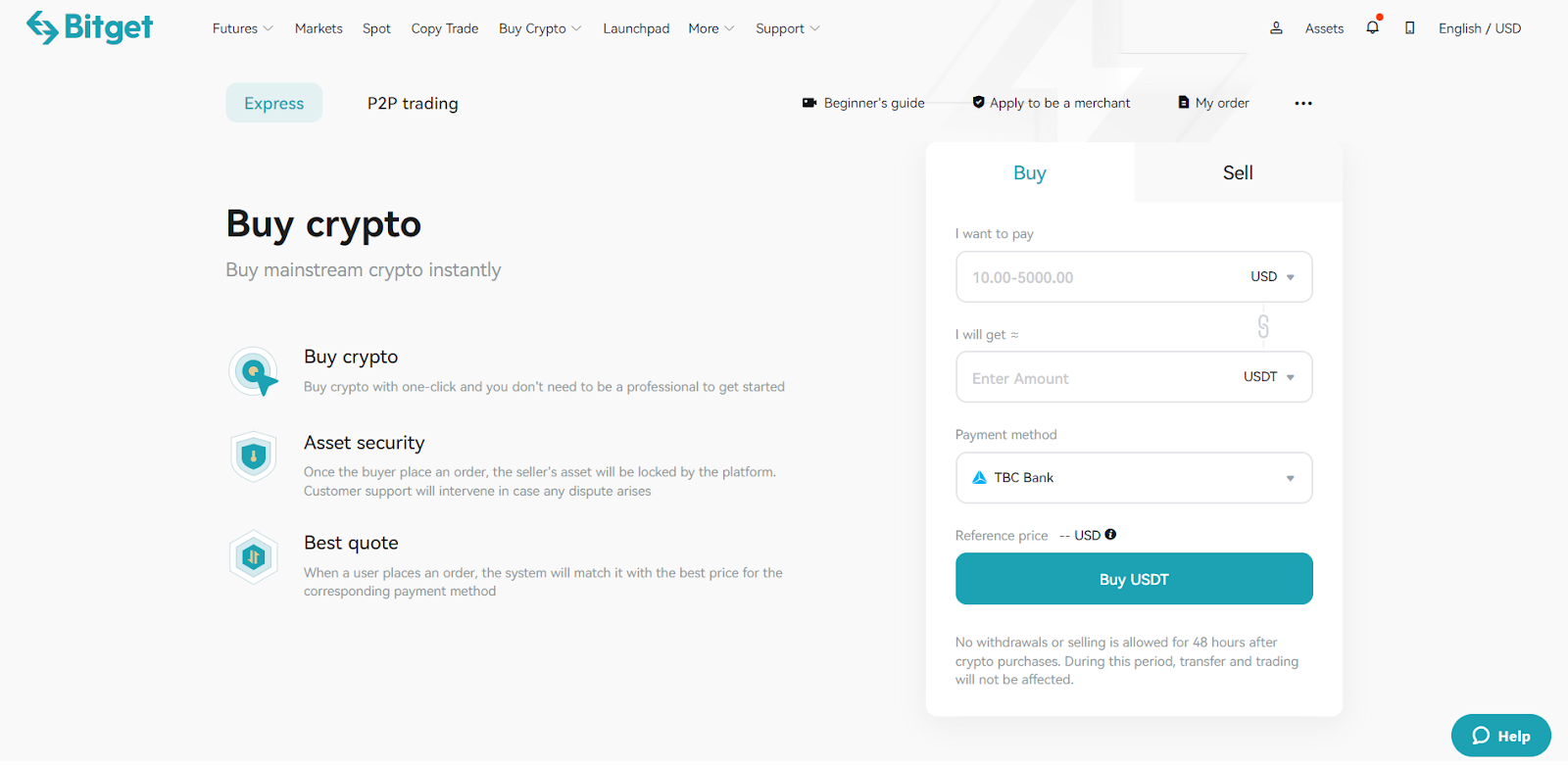 How to do Spot Trading with Bitget