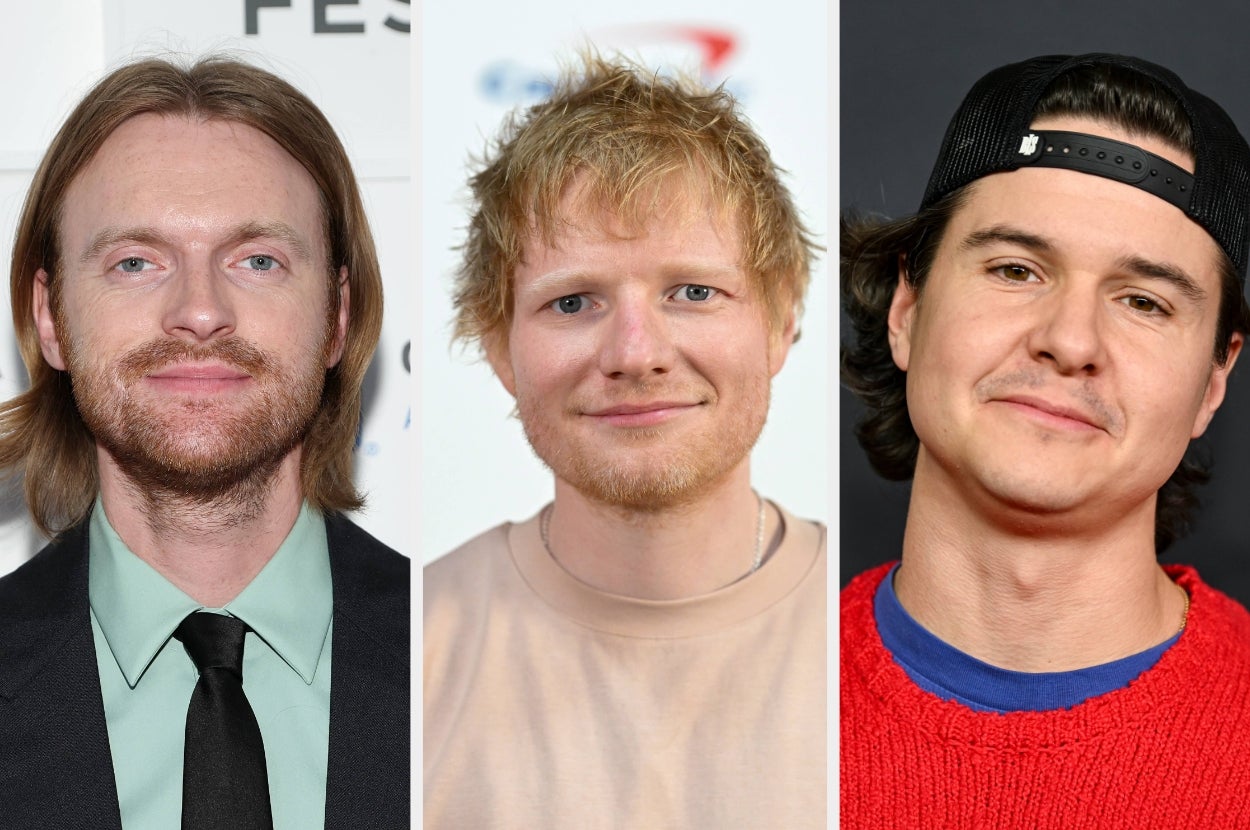 Finneas, Ed Sheeran, and Lukas Forchhammer at events