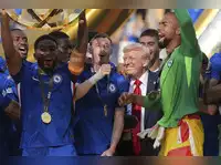 Boos and cheers greet US President Trump at Club World Cup final