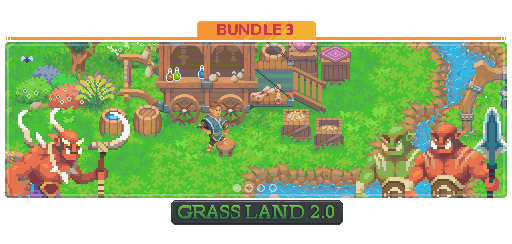 Epic RPG World - Bundle 3(Grassland2.0, GL2.0 expansion,The Depths, Volcano) Epic RPG World - Bundle 3(Grassland2.0, GL2.0 expansion,The Depths, Volcano)