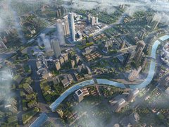 苏河湾1号效果图