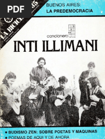 Revista La Bicicleta 35 Inti Illimani PDF