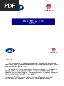 PEC-Buffetti Documentazione