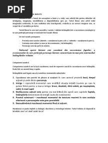 TIPARE TEXTUALE. Textul Narativ