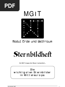 Sternbildheft