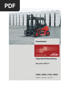 Linde H50D Betriebsanleitung