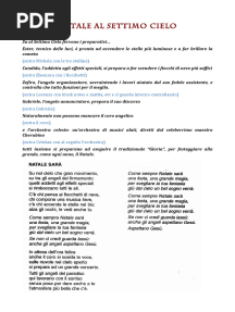 Natale Al Settimo Cielo - Copione Semplificato