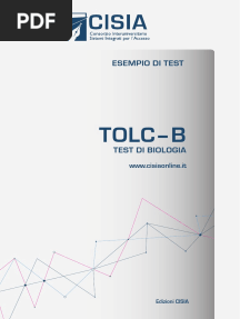 Esempio TOLC B
