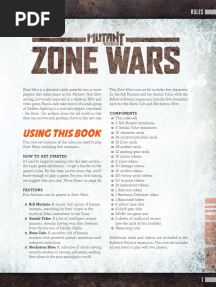 Zone Wars Core Rules