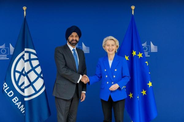 Visit of Ajay Banga, President of the World Bank Group, to the European Commission