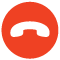 le bouton Refuser l’appel audio