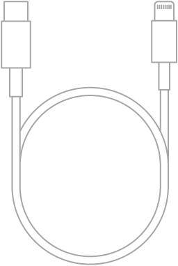 Καλώδιο USB-C σε Lightning.