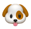 강아지 이모지.