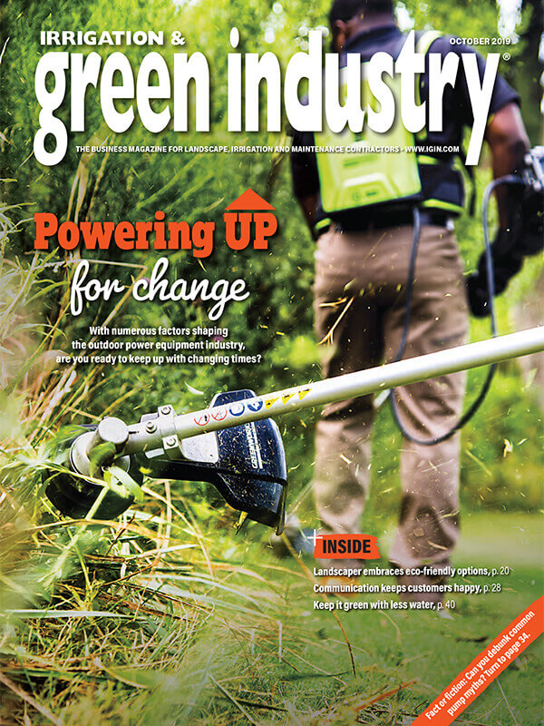 Irrigation & Green Industry digital edition, October 2019