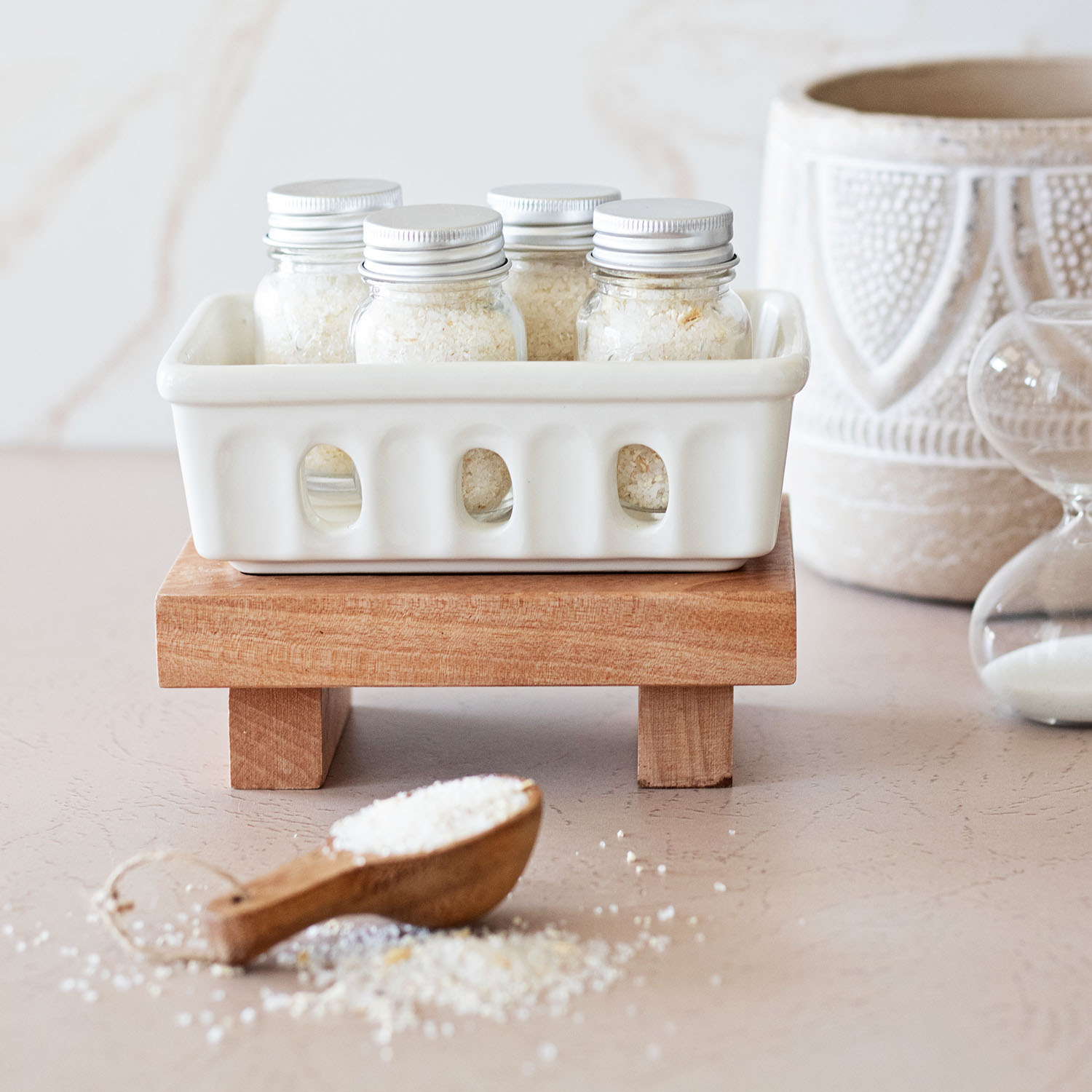 If you love a good soak in the bathtub as much as I do, you’re going to come back to this old fashioned oatmeal milk bath recipe over and over again.