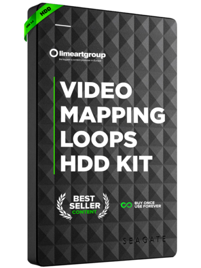 Videomapping-loops-hdd-kit