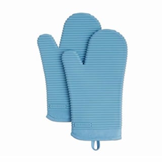 KitchenAid Ribbed Soft Silicone Oven Mitt Set