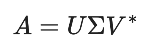 Matrix reconstruction