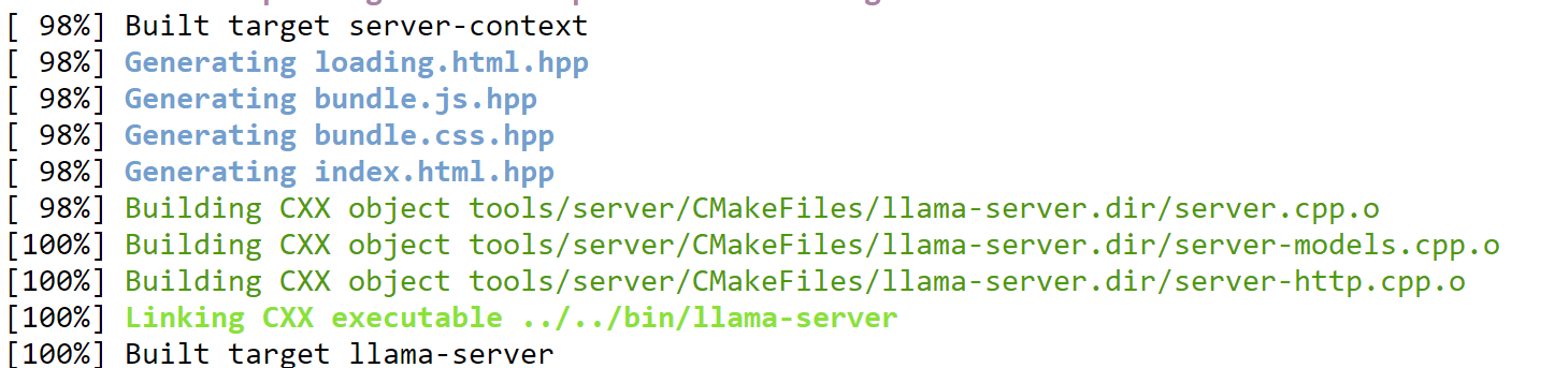 CUDA 対応で llama.cpp をビルド