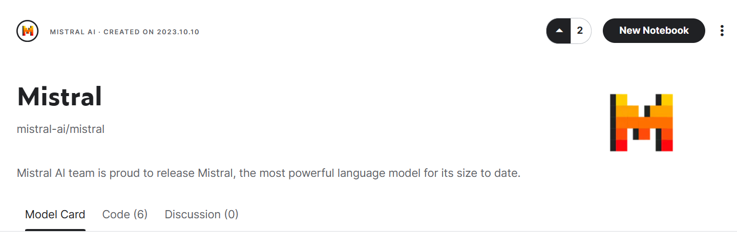 Image from Mistral | Kaggle